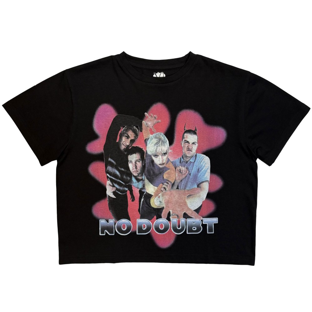No Doubt - Horns Crop top - Black